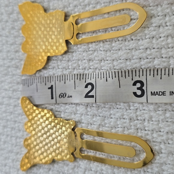 Cloisonnee Butterfly Bookmarks Set of Two (2) - Picture 6 of 8